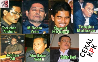 7 Anggota DPRD Riau Ditahan Setelah Diperiksa KPK